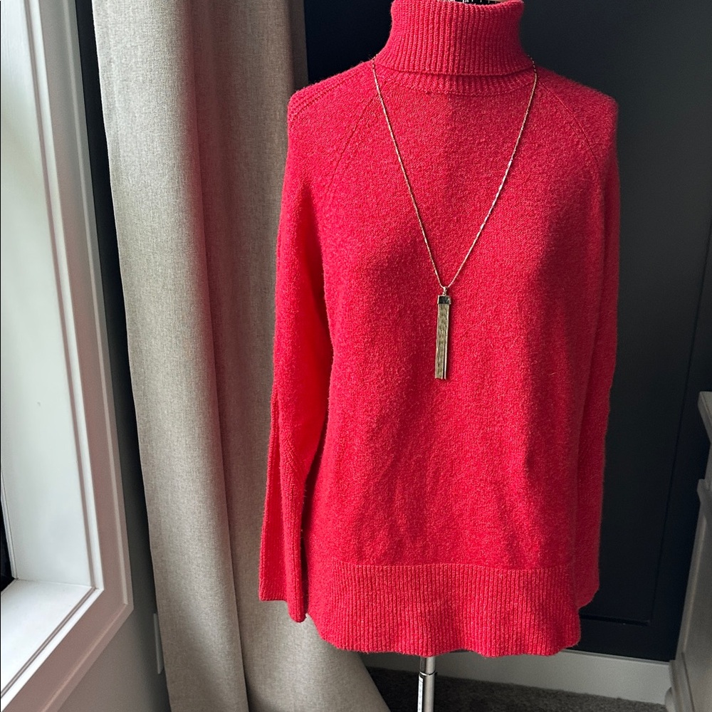 Universal Thread Vibrant Red Turtleneck Sweater